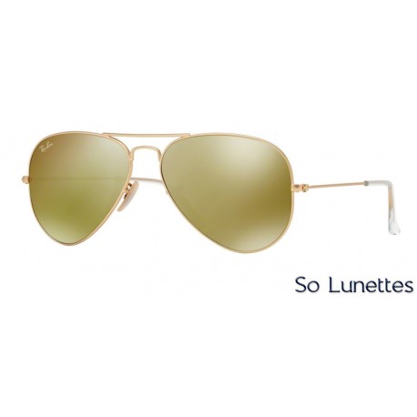 Lunettes de soleil Ray-Ban Homme  AVIATOR LARGE METAL RB3025 112/93 Or