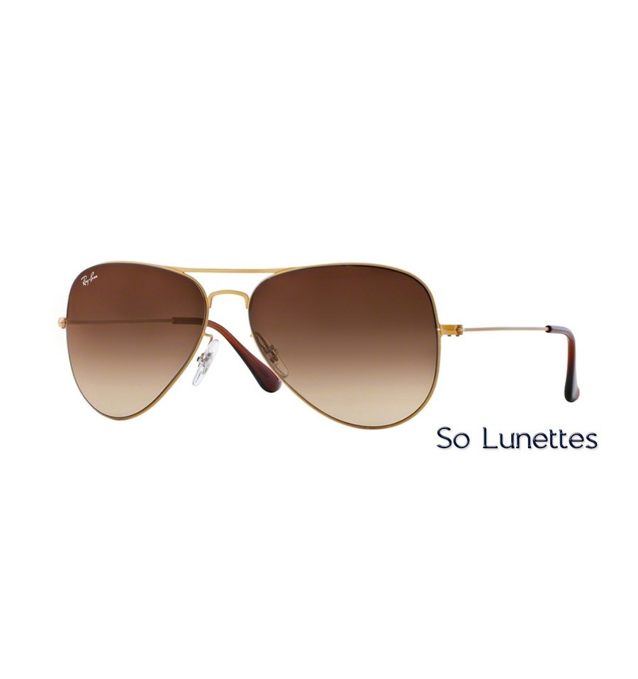 lunette ray ban homme marron