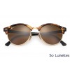 Lunettes de soleil Ray-Ban ClubRound RB4246 1160 Classic Brown