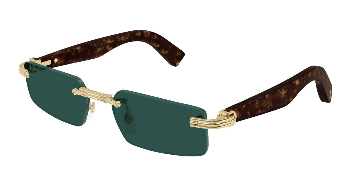 Eyeglasses Cartier CT0537S 002 Gold