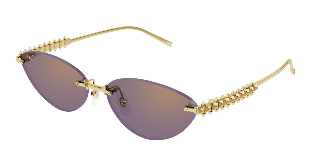 Eyeglasses Cartier CT0543S 004 Gold