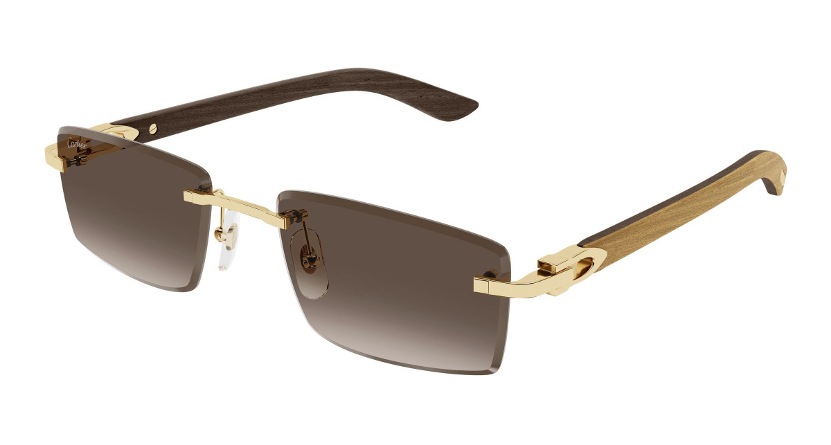 Eyeglasses Cartier CT0582S 003 Gold