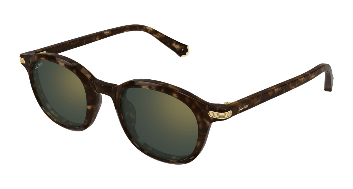 Eyeglasses Cartier CT0584S 002 Havana