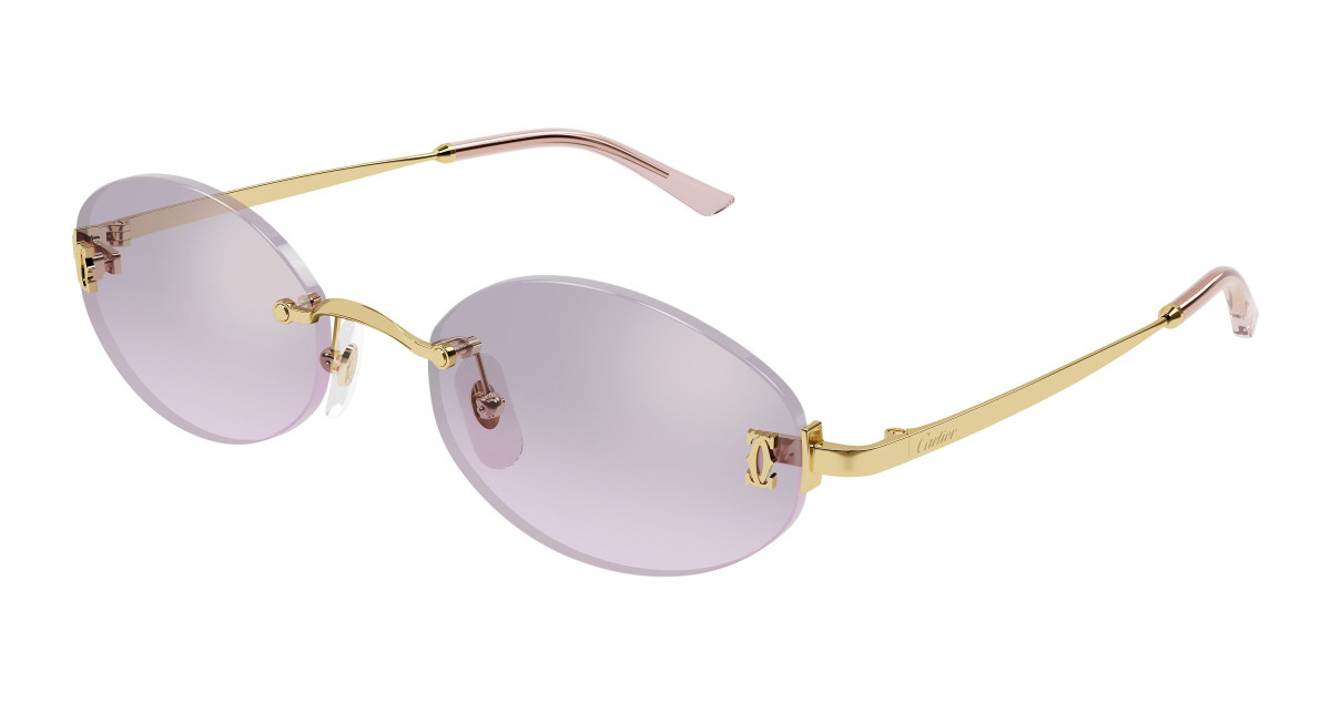 Eyeglasses Cartier CT0592S 003 Gold