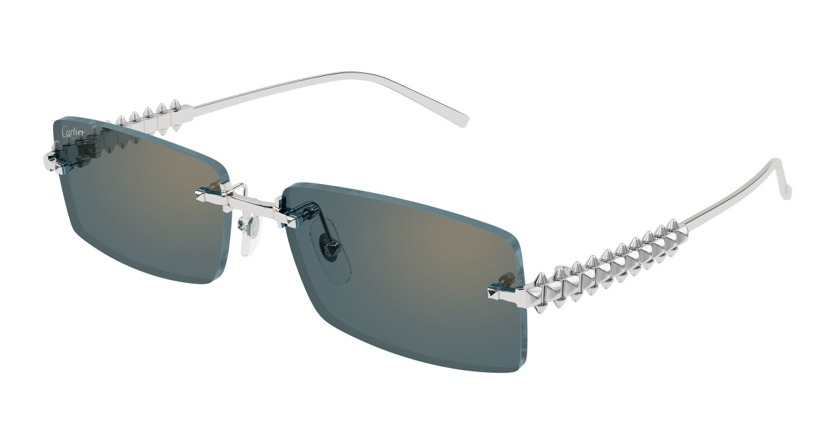 Eyeglasses Cartier CT0604S 005 Silver