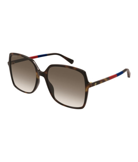 Eyeglasses Gucci GG0544S 008 Havana