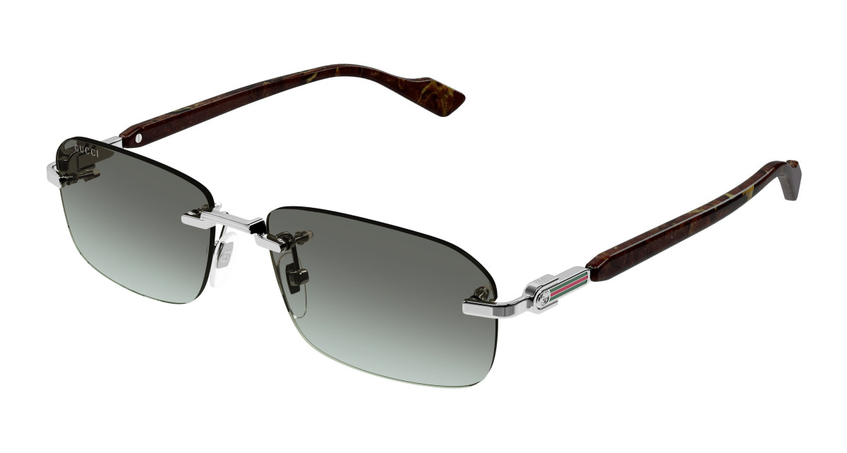 Eyeglasses Gucci GG1221S 008 Silver