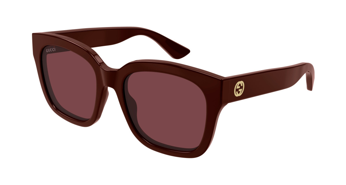 Eyeglasses Gucci GG1338S 007 Burgundy