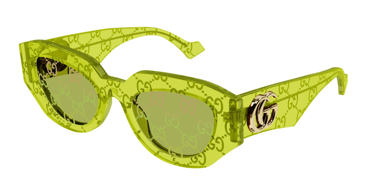 Eyeglasses Gucci GG1421S 007 Green