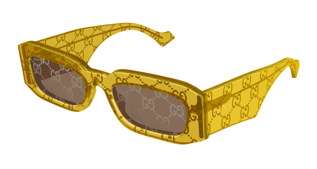 Eyeglasses Gucci GG1426S 007 Yellow