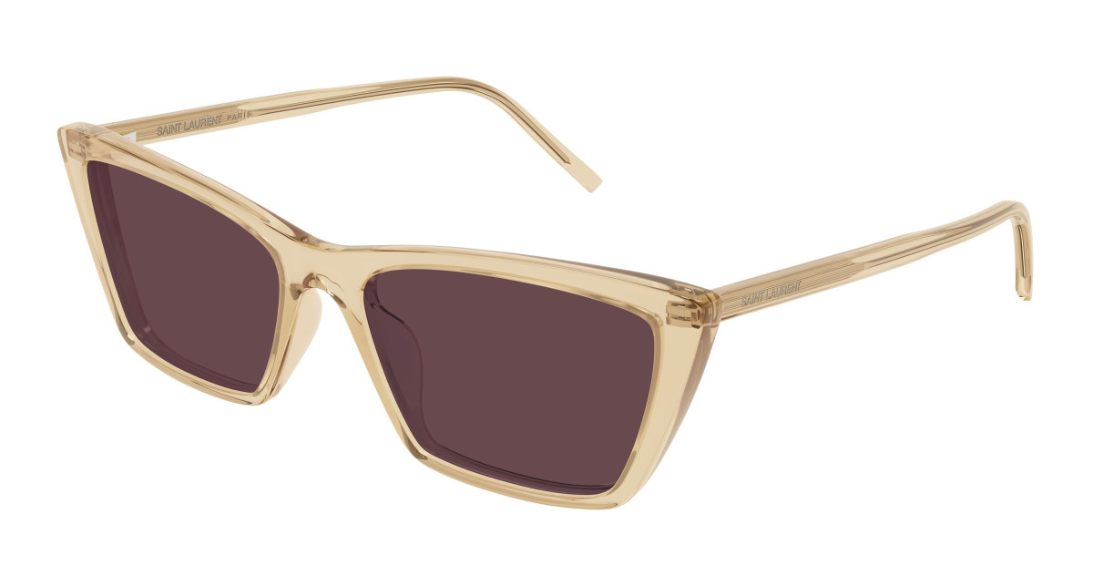 Eyeglasses Saint laurent SL 737 MICA THIN 008 Yellow