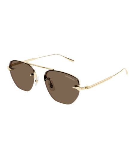 Eyeglasses Montblanc MB0404S 002 Gold
