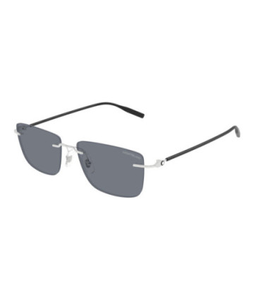 Eyeglasses Montblanc MB0429S 002 Silver