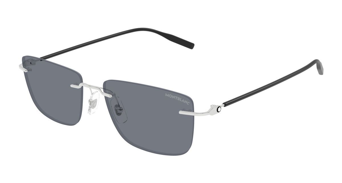 Eyeglasses Montblanc MB0429S 002 Silver