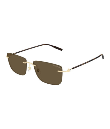 Eyeglasses Montblanc MB0429S 005 Gold