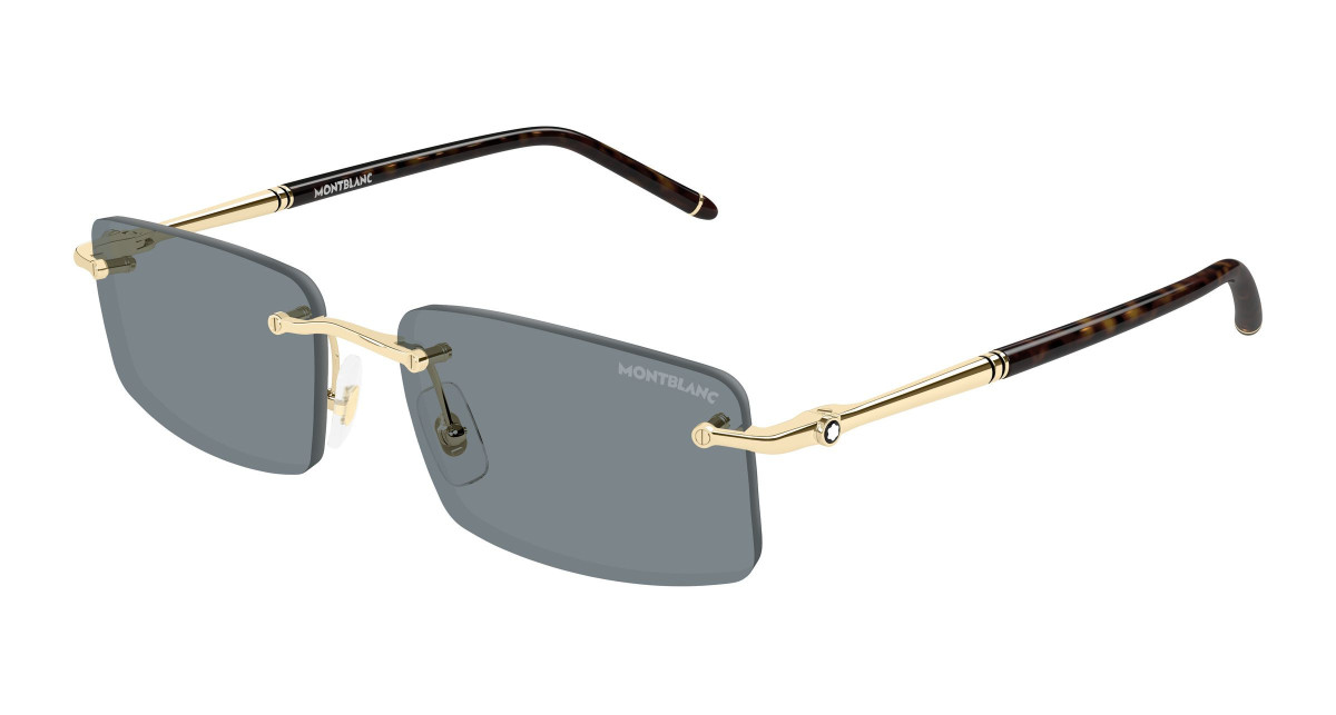 Eyeglasses Montblanc MB0443S 004 Gold