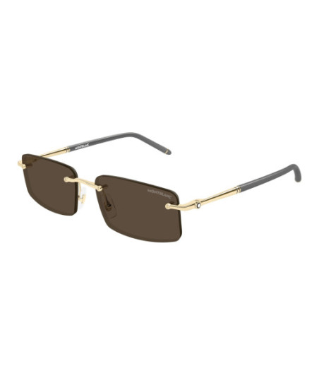 Eyeglasses Montblanc MB0443S 005 Gold