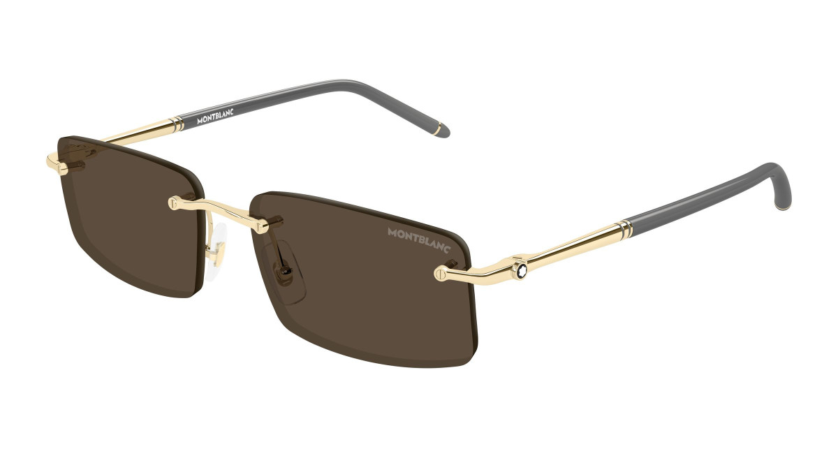 Eyeglasses Montblanc MB0443S 005 Gold