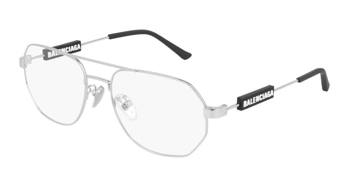 Sunglasses Balenciaga BB0117O 002 Silver