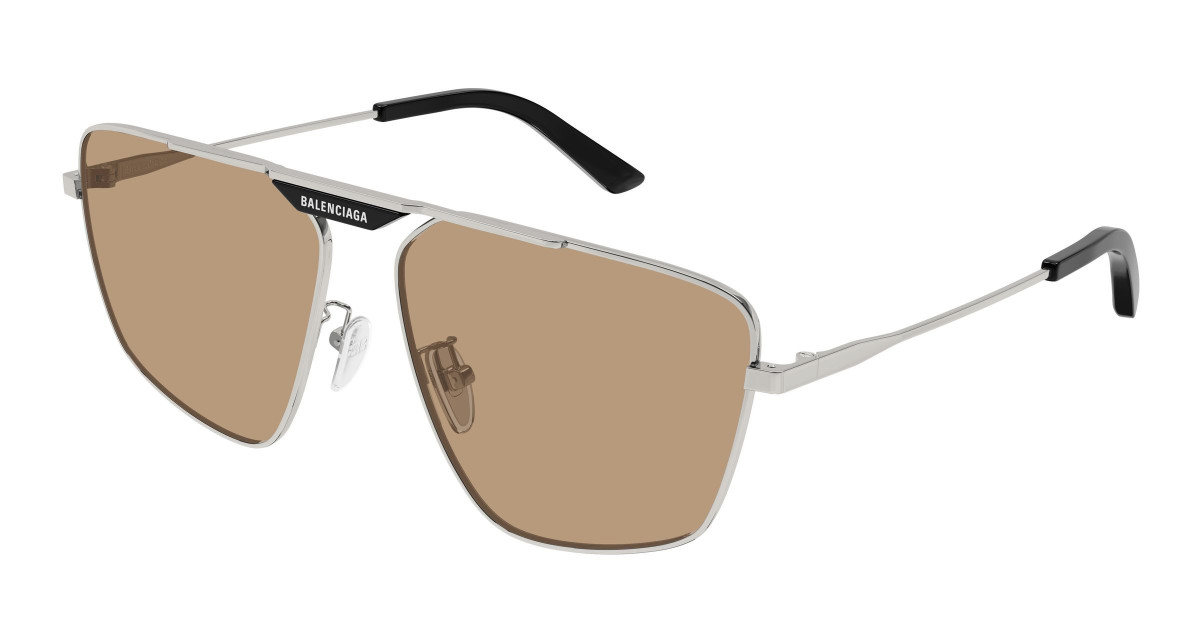 Eyeglasses Balenciaga BB0246SA 006 Ruthenium