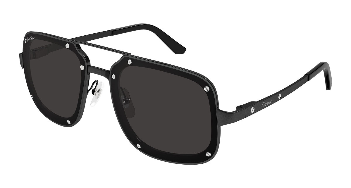 Lunettes de Soleil Cartier CT0194S 004 Noir