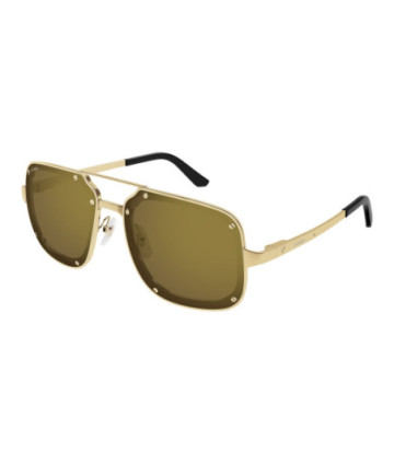 Lunettes de Soleil Cartier CT0194S 006 Or