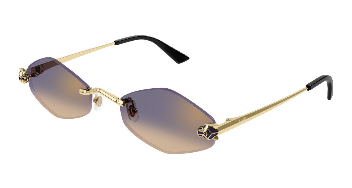 Lunettes de Soleil Cartier CT0433S 005 Or