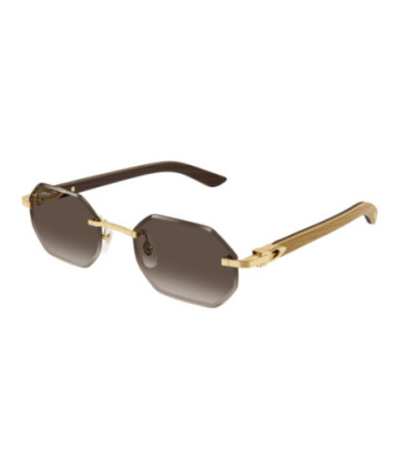 Lunettes de Soleil Cartier CT0439S 006 Or