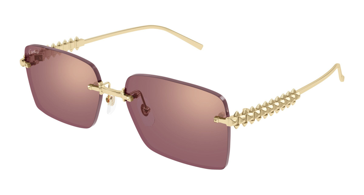 Lunettes de Soleil Cartier CT0545S 004 Or