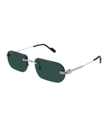 Lunettes de Soleil Cartier CT0577S 002 Argent
