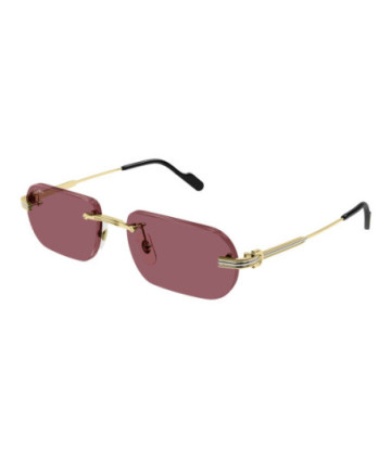 Lunettes de Soleil Cartier CT0577S 004 Or