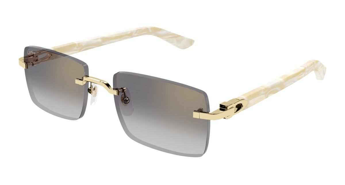 Lunettes de Soleil Cartier CT0579S 007 Or