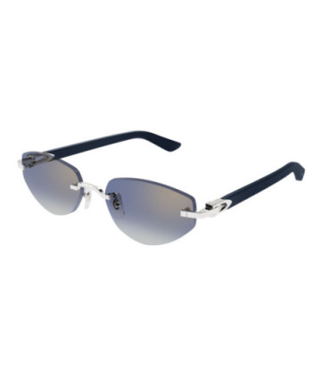 Lunettes de Soleil Cartier CT0580S 004 Argent