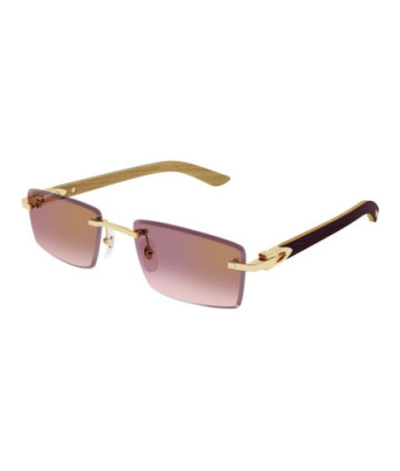 Lunettes de Soleil Cartier CT0582S 002 Or