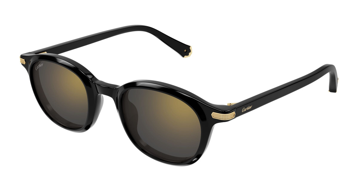 Lunettes de Soleil Cartier CT0584S 001 Noir