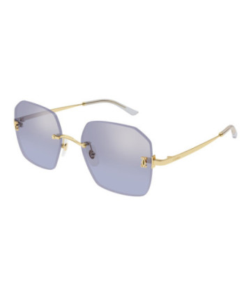 Lunettes de Soleil Cartier CT0591S 004 Or