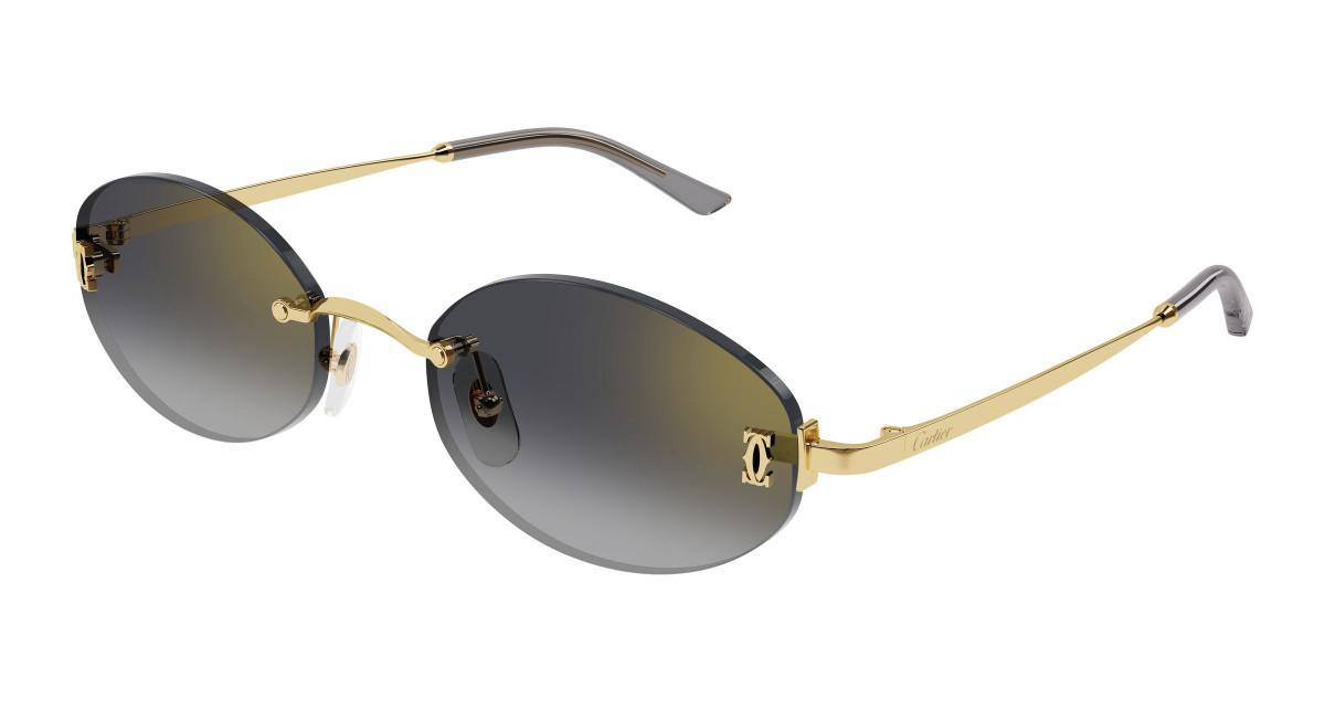 Lunettes de Soleil Cartier CT0592S 001 Or