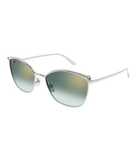 Lunettes de Soleil Cartier CT0595S 003 Argent