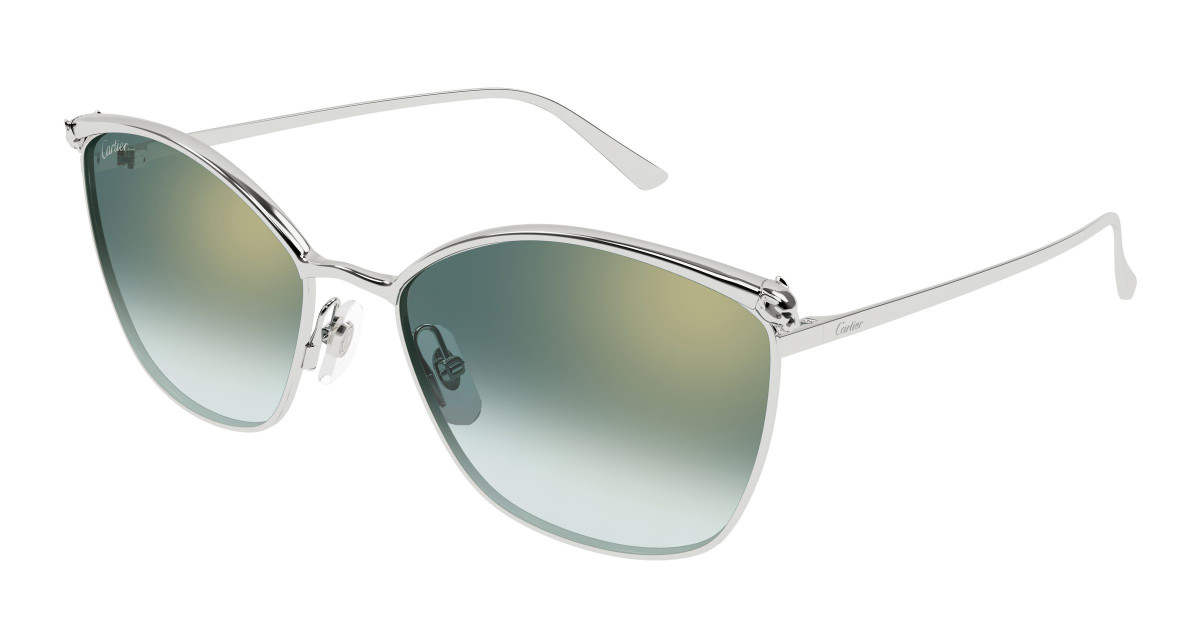Lunettes de Soleil Cartier CT0595S 003 Argent