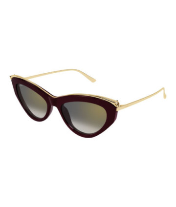 Lunettes de Soleil Cartier CT0596S 004 Bourgogne