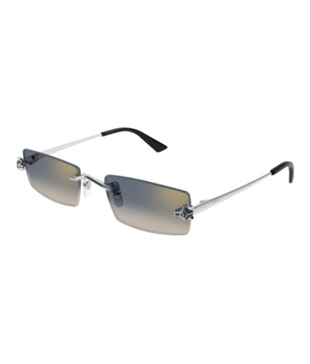 Lunettes de Soleil Cartier CT0598S 002 Argent