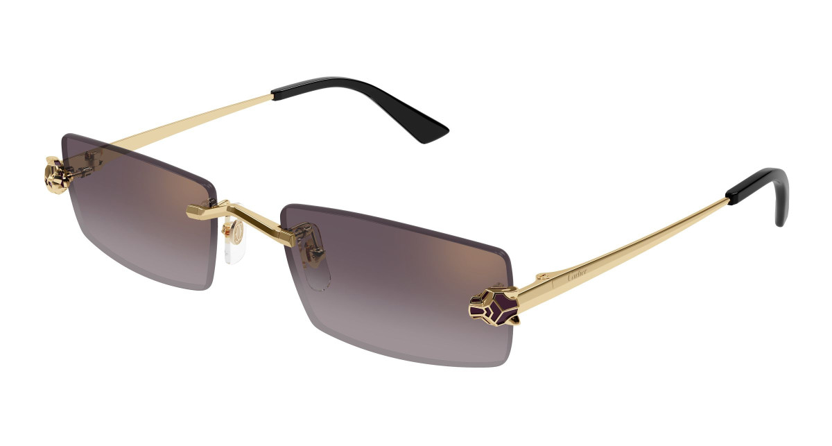 Lunettes de Soleil Cartier CT0598S 005 Or