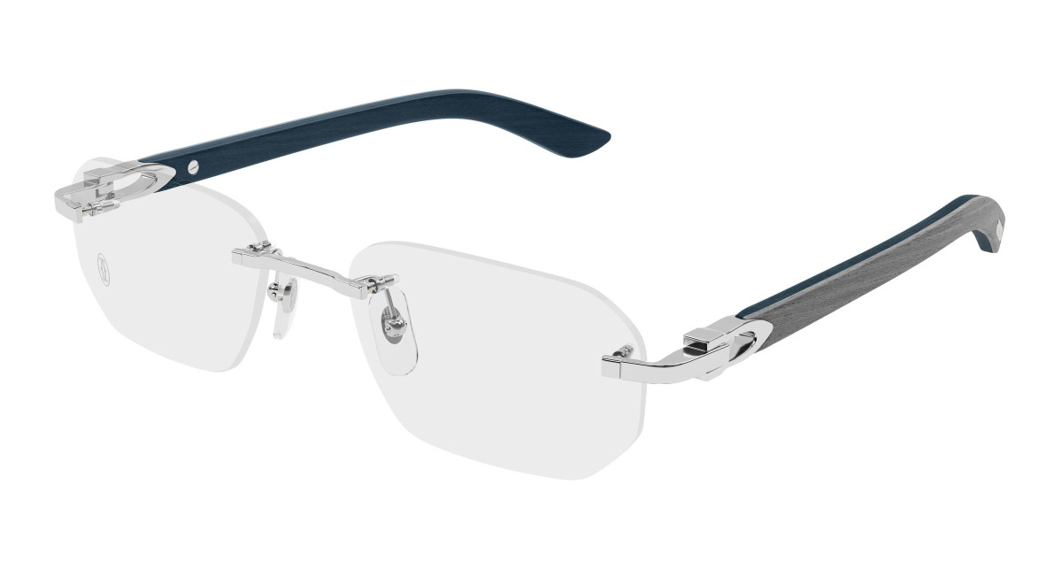 Lunettes de Vue Cartier CT0583O 004 Argent