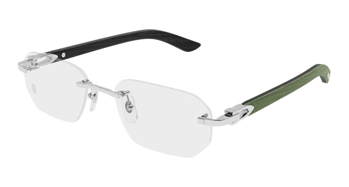 Lunettes de Vue Cartier CT0583O 005 Argent
