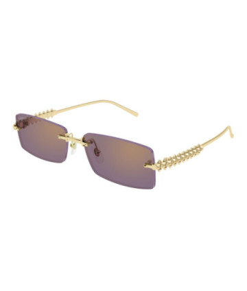 Lunettes de Soleil Cartier CT0604S 003 Or