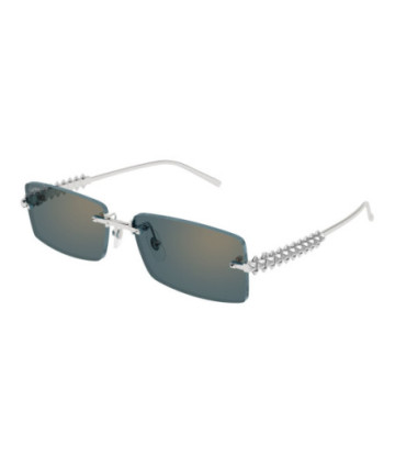 Lunettes de Soleil Cartier CT0604S 005 Argent
