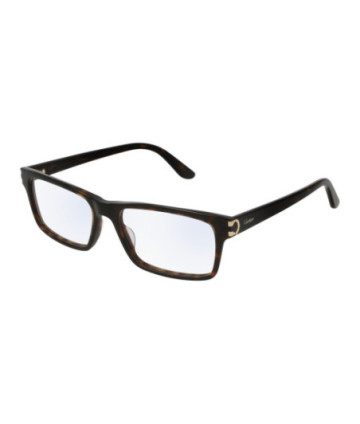 Lunettes de Vue Cartier CT0005O 005 Havane