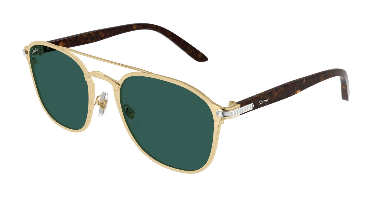Lunettes de Soleil Cartier CT0012S 006 Or