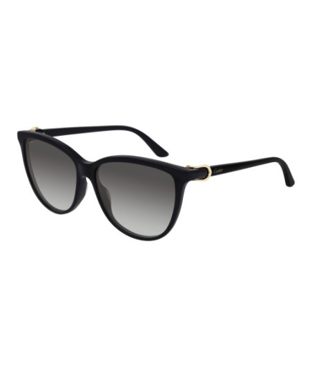 Lunettes de Soleil Cartier CT0186S 001 Noir