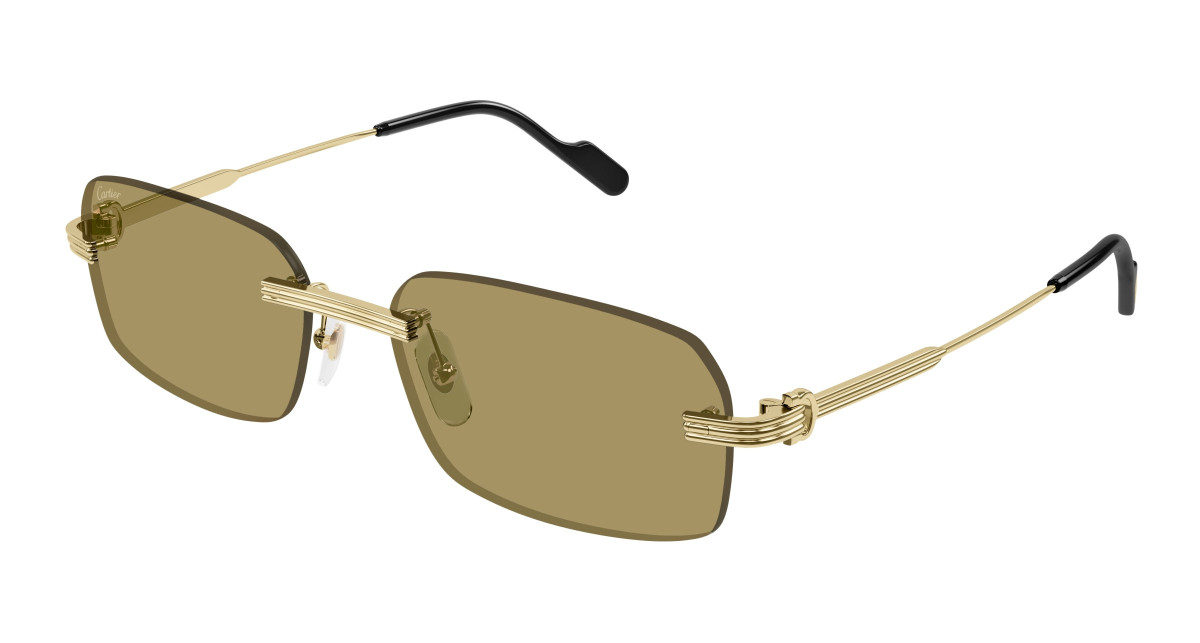 Lunettes de Soleil Cartier CT0271S 009 Or
